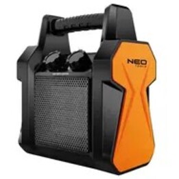 Riscaldatore elettrico in ceramica PTC NEO TOOLS 90-060 2000 W Nero, Arancione