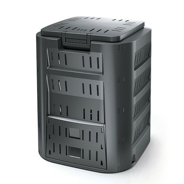 Prosperplast Compogreen Woody Komposter 220 L schwarz