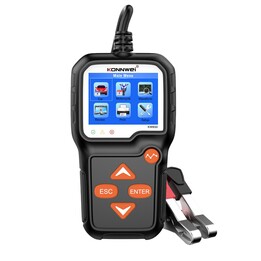 Konnwei KW650 tester de baterías negro
