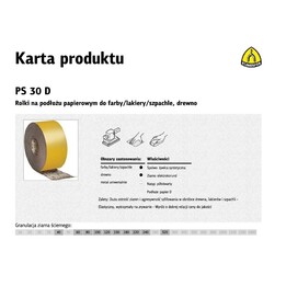 PAPEL GRAPPER. 40/115/50M PS30D /GIPEX - LPD142R/
