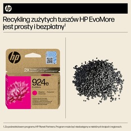 Cartucho de tinta magenta HP Original EvoMore 924e