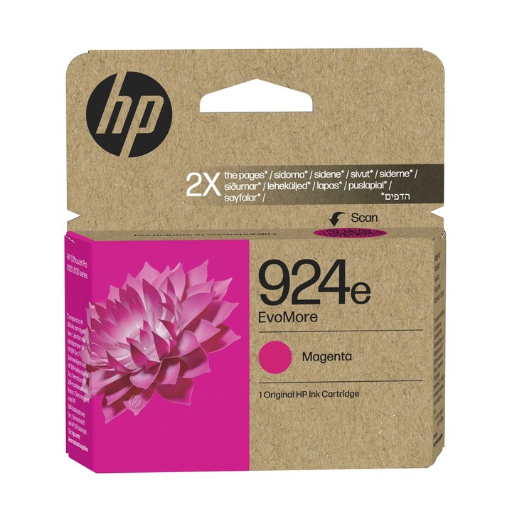 Original HP EvoMore 924e Magenta Tintenpatrone