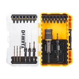 DeWALT DT70779T-QZ conjunto de brocas e escareadores Flip and Drive em Tough Case
