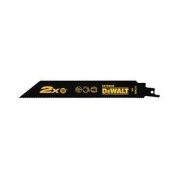 DeWALT DT2307L-QZ lâmina de serra sabre BiM 2X Long Life para madeira com pregos 228 mm