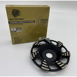 125mm Diamond Disc for Concrete Polishing, Ultra Fast, Indian Professional.