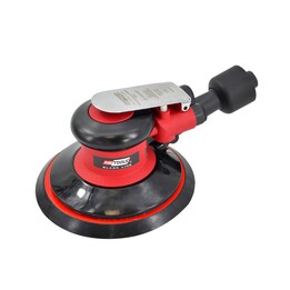 AWTOOLS 150 mm / 5 mm pneumatic eccentric sander, black line