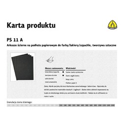 KLINGSPOR LEVIGATURA A BASE ACQUA P 400 PS11A/50 unità.