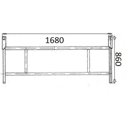 ANDAMIO TIPO VARSOVIA 168x86