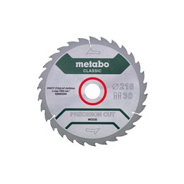 Lâmina de serra circular Metabo 628062000 de 21,6 cm (1 unidade)