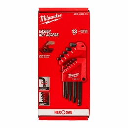 JUEGO DE 13 LLAVES ALLEN IMPERIAL MILWAUKEE.
