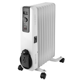 Radiador de óleo de 2000 W com 9 aletas