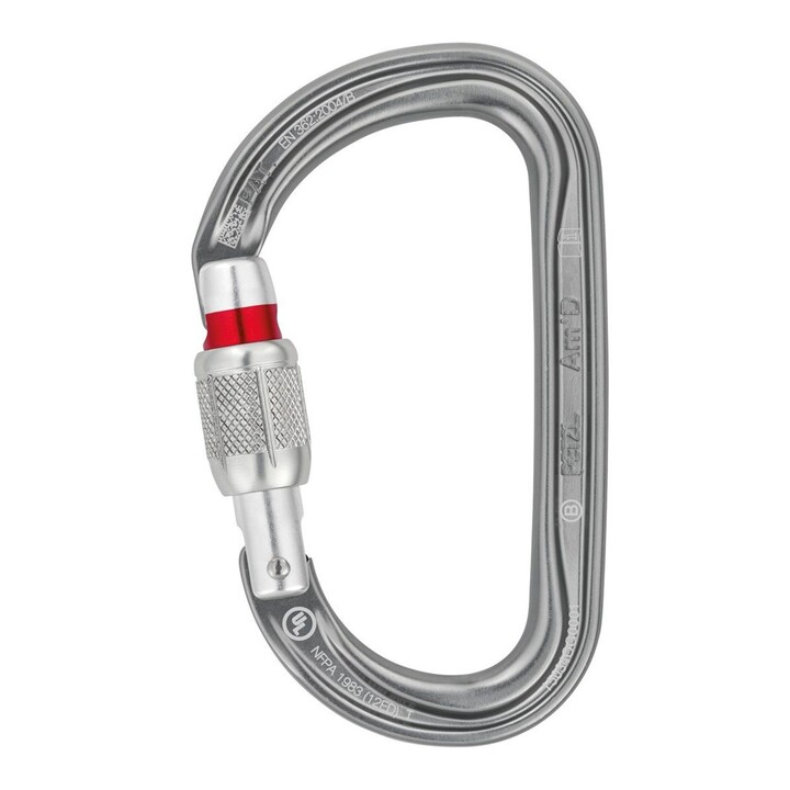 Mosquetón con cierre de rosca AMD PETZL