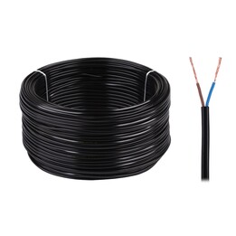 OMYp 2x0.5 300/300V negro