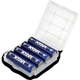 Xtar R06 / AA 1.5V 2500mAh Rechargeable Batteries (4-pack) with protection