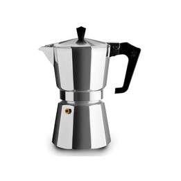 PEZZETTI Italexpress Mokka-Kanne 0,7 l Aluminium, Schwarz