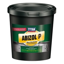Massa betuminosa de titânio ABIZOL P para revestimento e isolamento 9 kg