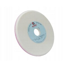 ANDRE PROFILSCHLEIFSCHEIBE 250mm x10/7mm x 32mm 99A60N7/CRA60O7 VTE10-35 WEISS-PINK "TYP 1YC"