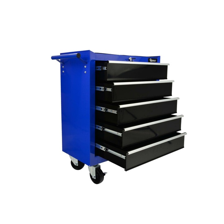 Tool trolley with 5 drawers