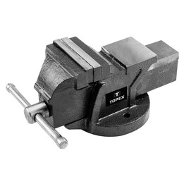 Topex 07A110 morsa da banco 100 mm nera