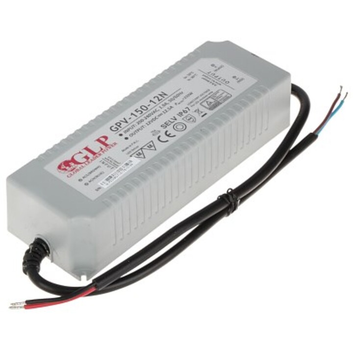 Alimentatore switching 12V/12.5A/GPV