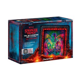 Clementoni The Metamorphic Art Collection - Puzzle Stranger Things 520 pezzi Televisione/Film