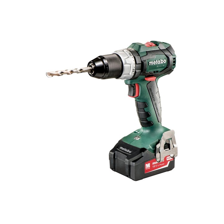 Metabo SB 18 LT BL 2100 tr/min Sans clé 1,8 kg Noir, Gris