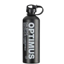Optimus 244966 Size M Liquid Camping Fuel Bottle Black 1.0L