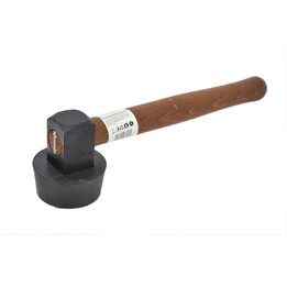 MARTELLO DA PAVIMENTAZIONE IN GOMMA VULCANIZZATA AWTOOLS DA 1,5 KG