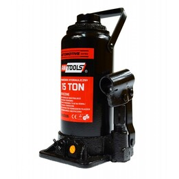 AWTOOLS 15-ton hydraulic piston/post jack, 227-432 mm