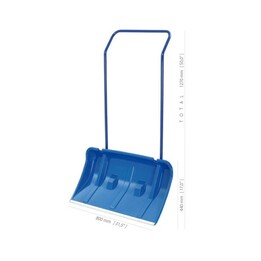 Prosperplast ILB snow pusher Arctic blue