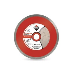 RUBI CPR 125 SUPERPRO DIAMOND BLADE FOR PORCELAIN AND STONEWARE