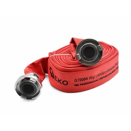 Tubo antincendio rinforzato da 2" x 20 m, 8 bar.