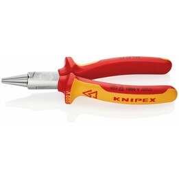 KNIPEX Alicates redondos de 160 mm 22 06 160
