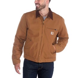 Chaqueta Carhartt Duck Detroit marrón