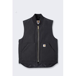Gilet isolante Carhartt V01 Firm Duck nero