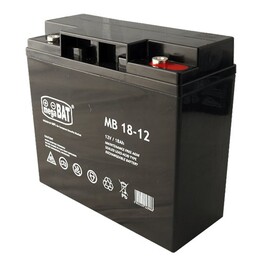 MegaBat MB 18-12 USV-Batterie Plombierte Bleisäure (VRLA) 12 V 18 Ah