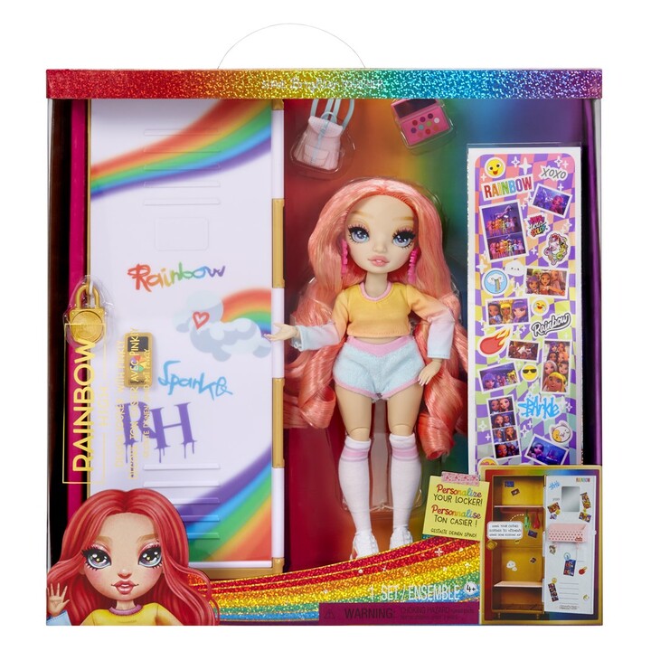 Rainbow High Locker & Doll playset