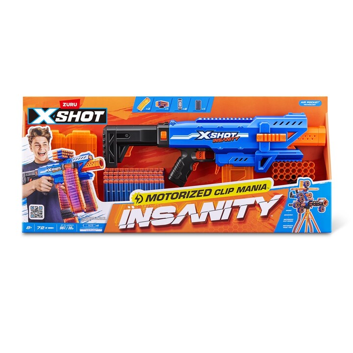 XShot Motorised Clip Blaster