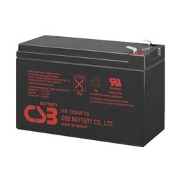 Batería de gel CSB HR1234W F2 de 12 V y 9 Ah
