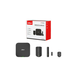(dhi-art-arc3800h-03-cam-fw2(868)-b-v3) Dahua Alarms 4G Alarmanlage, inklusive Zentrale für 150 Geräte per Funk, PIR-Kamera, Dru