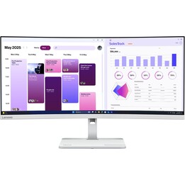 Monitor Lenovo L34W-4C WQHD de 86,36 cm (34")