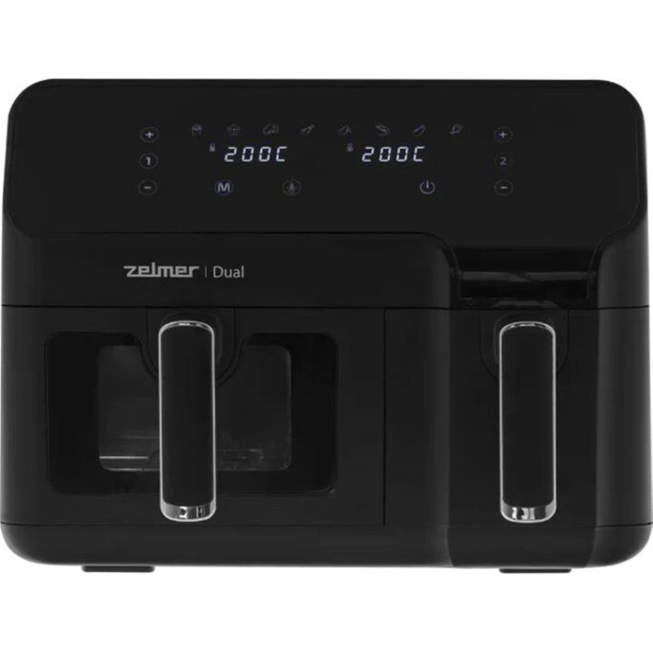 Zelmer ZAF9000 72805692P Double Basket Fat-Free Air Fryer Oven