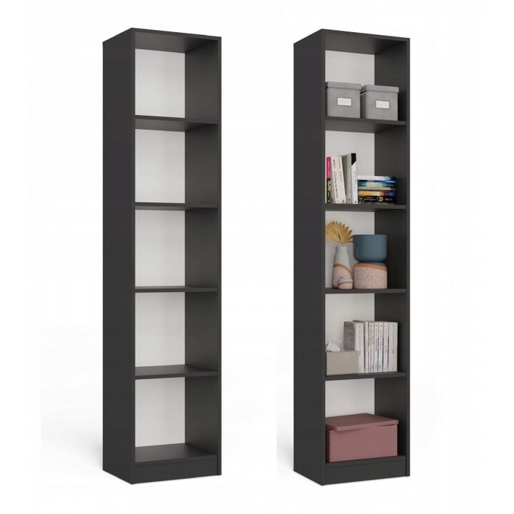 BOOKSHELF 40 CM ANTHRACITE