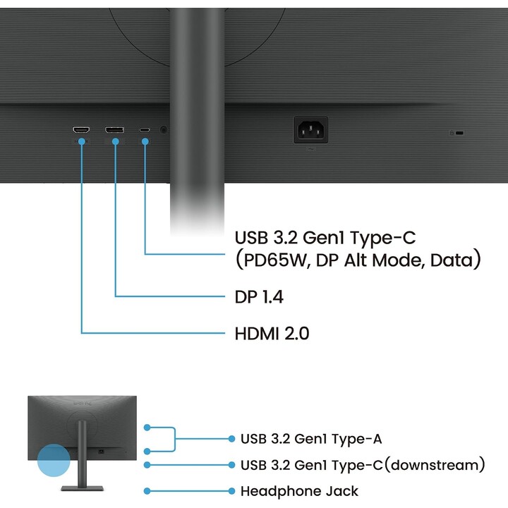 Monitor RD270Q de 27 polegadas WQHD IPS/144Hz/LED/5ms