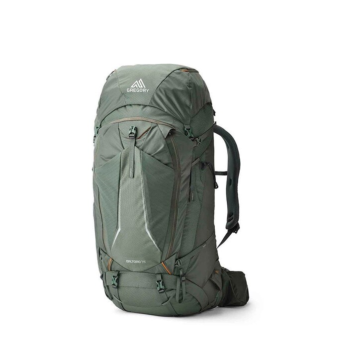 Gregory Baltoro 75 trekking backpack - terrain green color, size: L