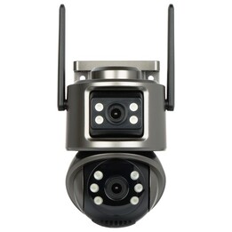 ICSEE-W62SD-2 Full Color Wi-Fi Rotating Outdoor IP Camera 2 x 3 MP 2 x 3.6 mm