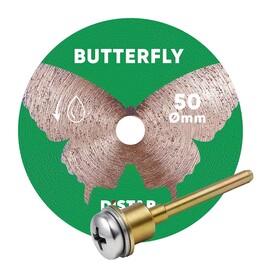 DISTAR BUTTERFLY DIAMOND BLADE 50 x 0,6 x 5,8/3,2-3,0F CON VÁSTAGO
