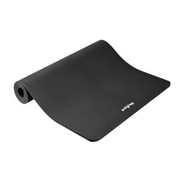 Esterilla de gimnasia para yoga, pilates y fitness, 190x100cm, 1,5cm de grosor, material NBR, color negro, REBEL ACTIVE