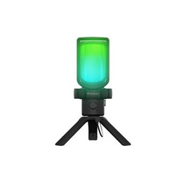 Microfone USB Genesis Radium 250 com suporte preto