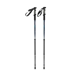 Kijki trekkingowe CMP Bern Trekking Poles czarno-niebieskie 3B36297 M916
